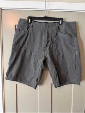 Kuhl Men's Gray Hybrid Outdoor Shorts